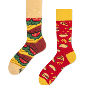 hamburger sokken - Many Mornings - Fast Foot