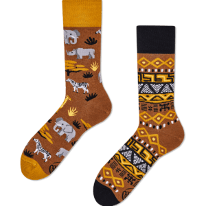 Safari sokken met - Many Mornings - Safari Trip
