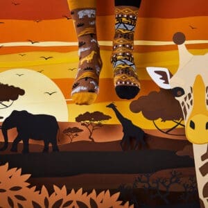 Safari Sokken - Many Mornings - Safari Trip