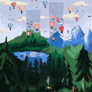 Ballonnen Sokken - Many Mornings - Adventure Balloon