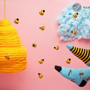 Bijensokken - Many Mornings - Bee Bee
