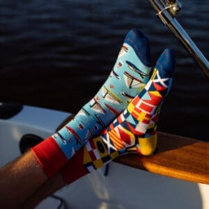 Boot Sokken - Many Mornings - Yacht Club Aan Voeten