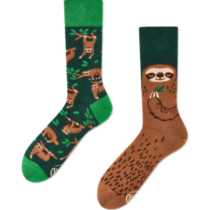 Luiaard sokken - Many Mornings - Sloth Life