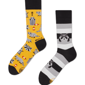 Wasbeer sokken - Many Mornings - Raccoon Bandid