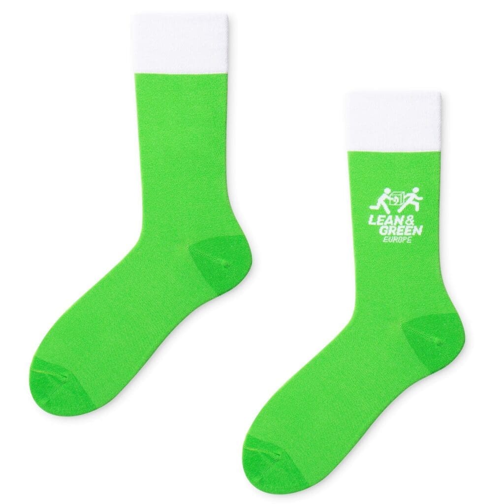 Custom Sokken Met Logo - Lean &Amp; Green Sokken