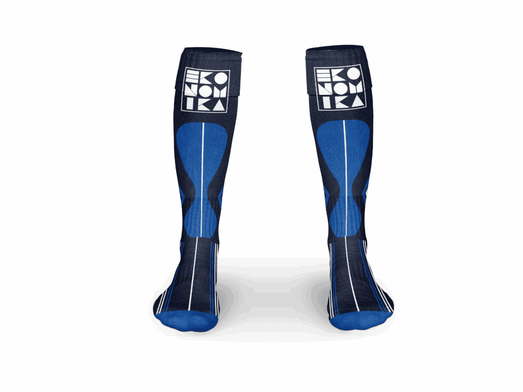 Skisokken bedrukken Ekonomika klein 1