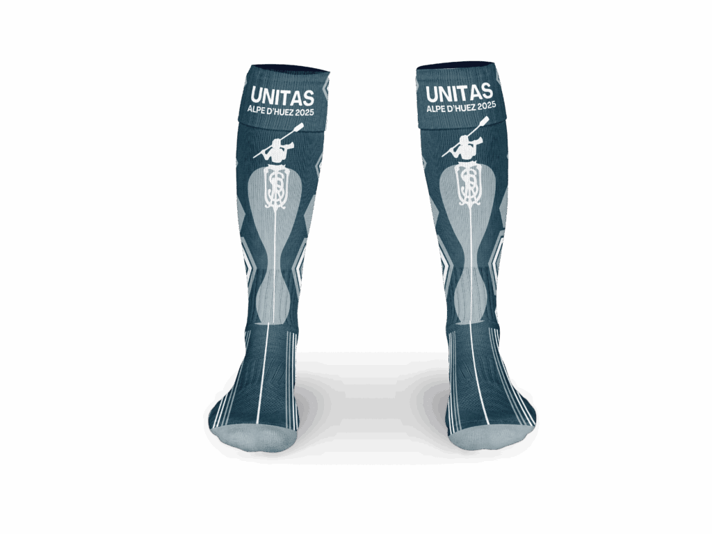 Skisokken bedrukken Unitas klein 1